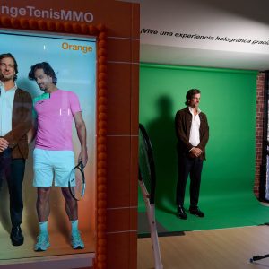 Holograma 5G Open de Tenis Madrid