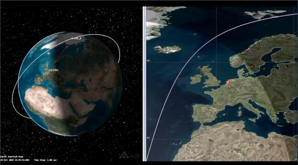 Europa prueba la primera conexión satelital 5G directa